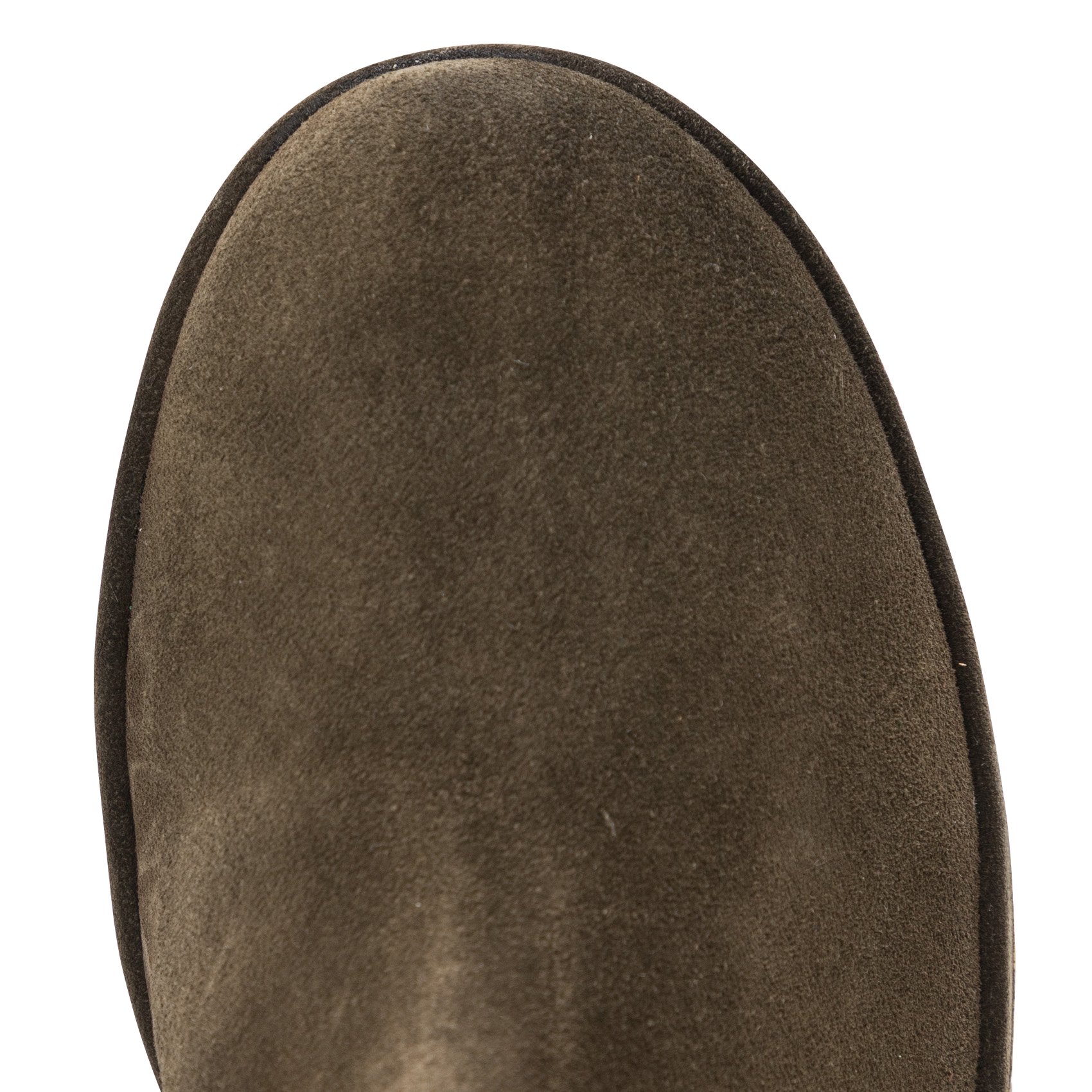 LAURELL - Bottines en cuir velours | Vert