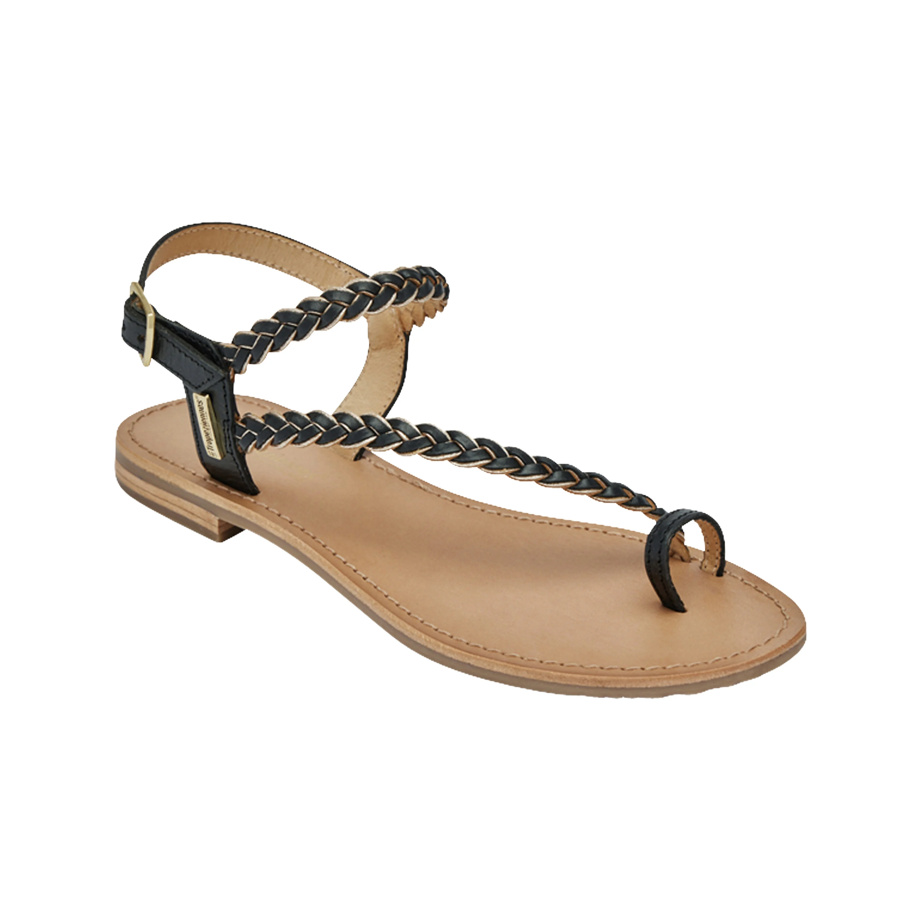 Sandales cuirpar m.belarbi hapydea | Noir