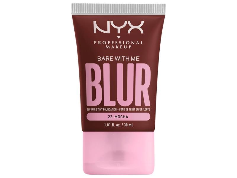 NYX Professional Makeup Foundation Bare With Me Blur Tint 2 Leichtes Make-up deckt die Haut ab und verfeinert mit natürlichem Finish