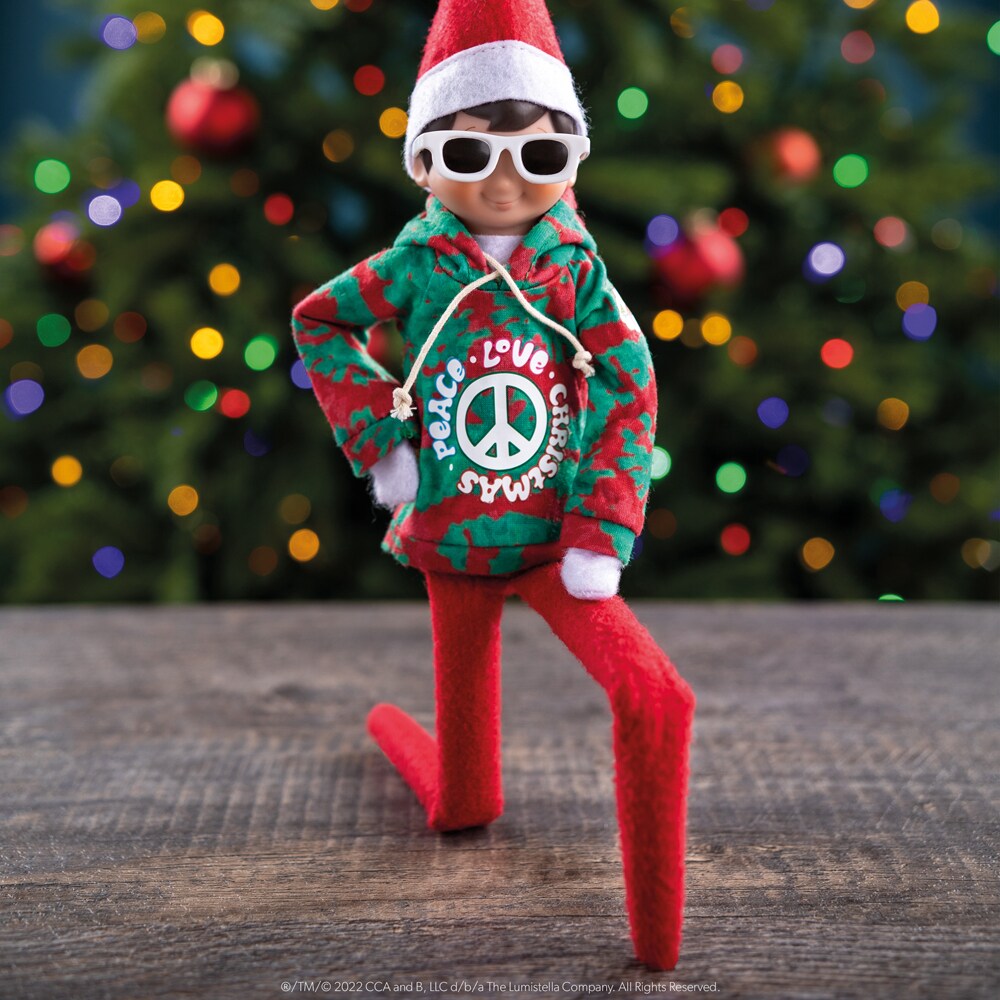 Elf on the Shelf The Elf on the Shelf® Elf Outfit - Love & Peace Hoodie