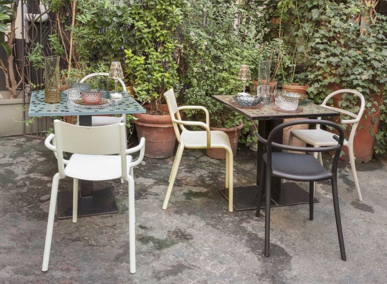Kartell Generic C tuinstoel white