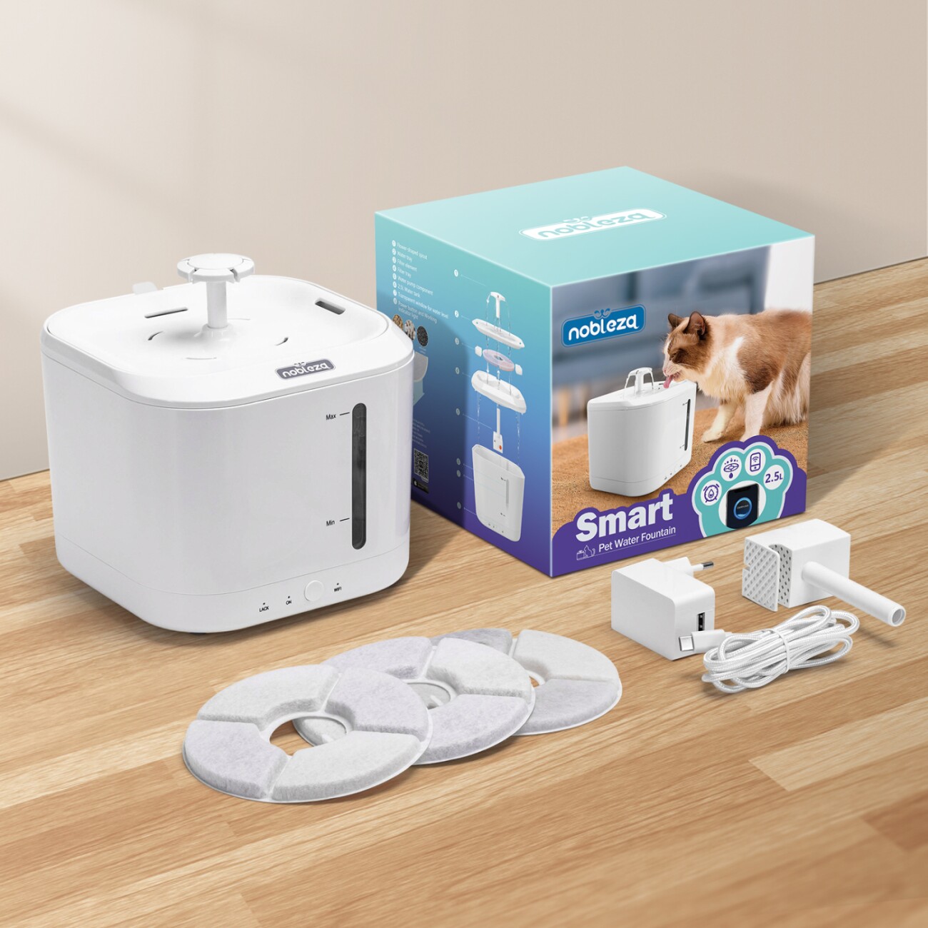 nobleza - Smarter Katzen Trinkbrunnen
