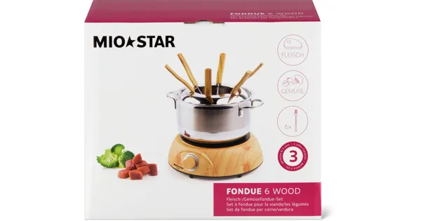 Mio Star Fondue 6 Wood