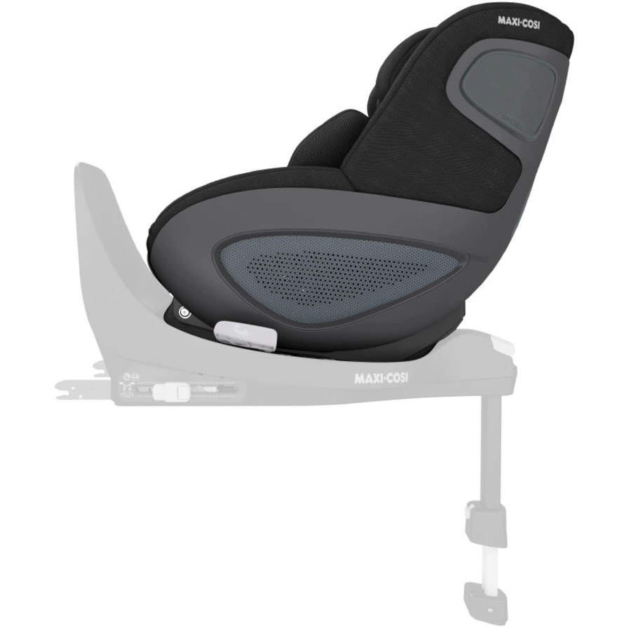 MAXI COSI Set Babyschale Coral 360 Essential Graphite plus Kindersitz Pearl 360 Authentic Black plus Basisstation FamilyFix 360