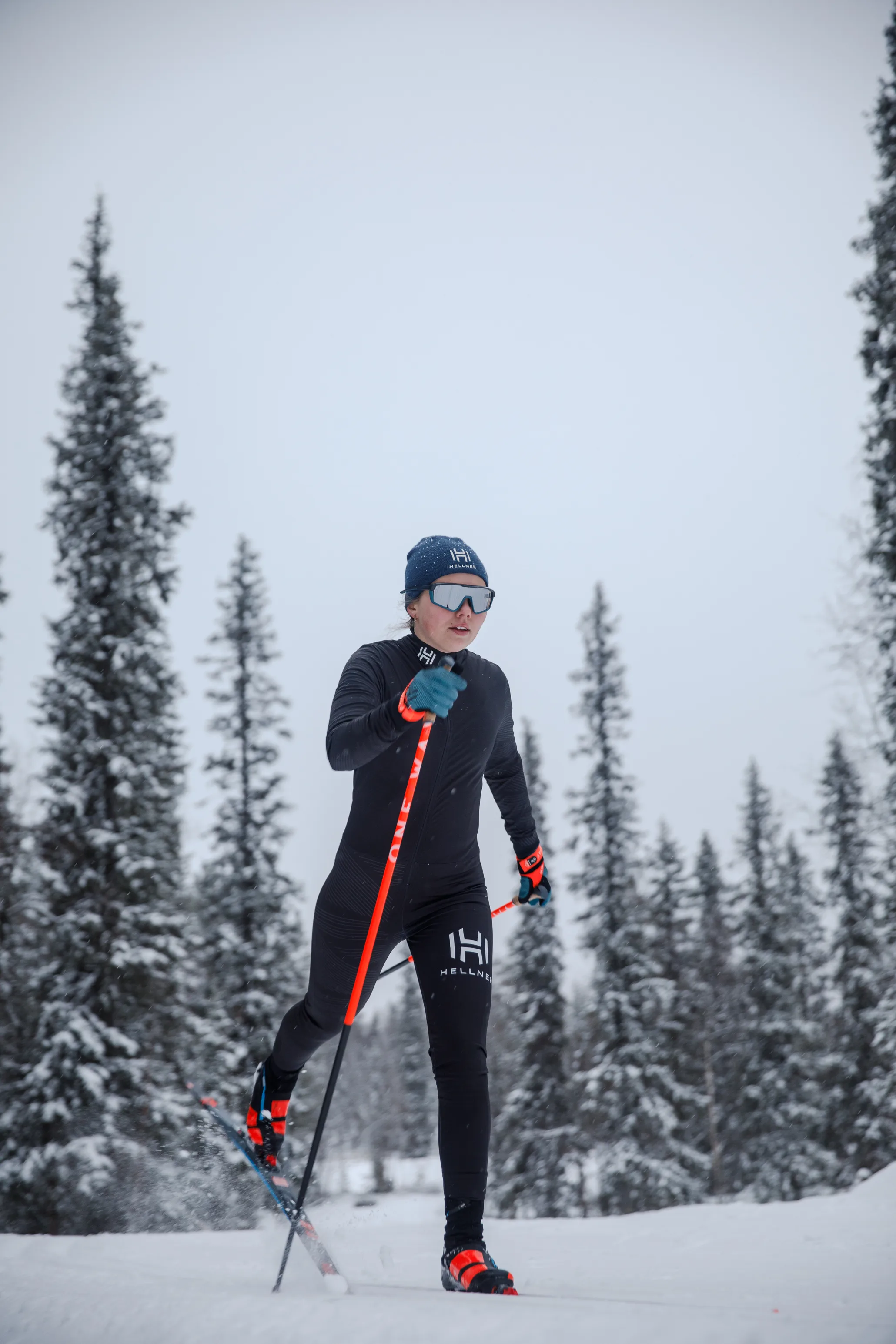 Hellner Women's Xc Ski Race Suit Phantom