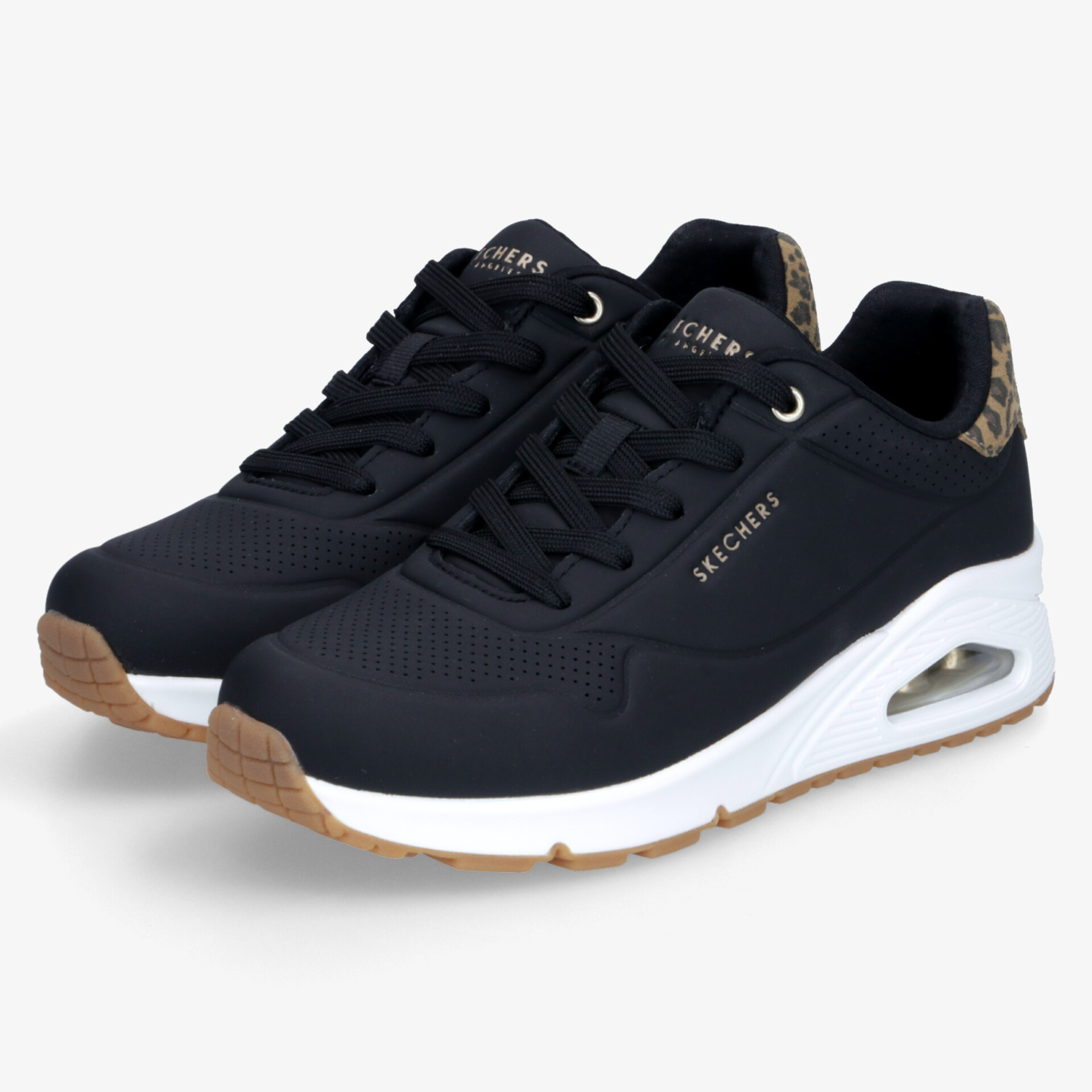 SKECHERS UNO JUNGLE NITE Damen Sneaker Low schwarz