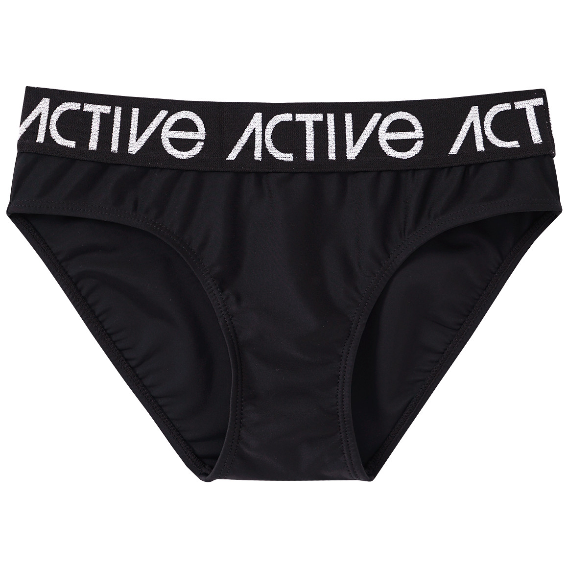 Beatwear Mädchen Bikini im sportlichen Stil schwarz
