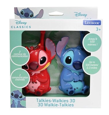 Disney Stitch 3D Walkietalkie