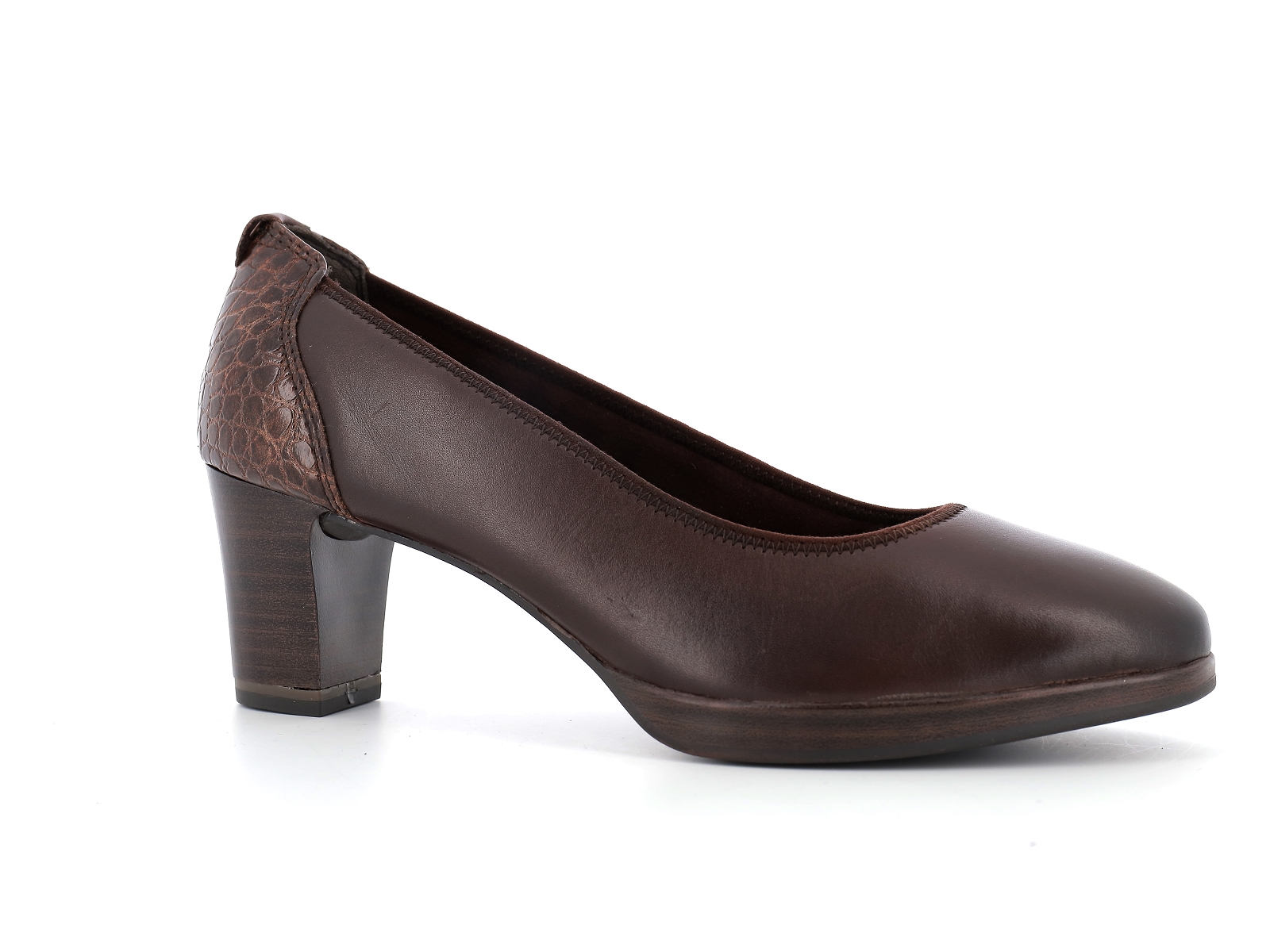Tamaris-22446 Cuir Marron Foncé