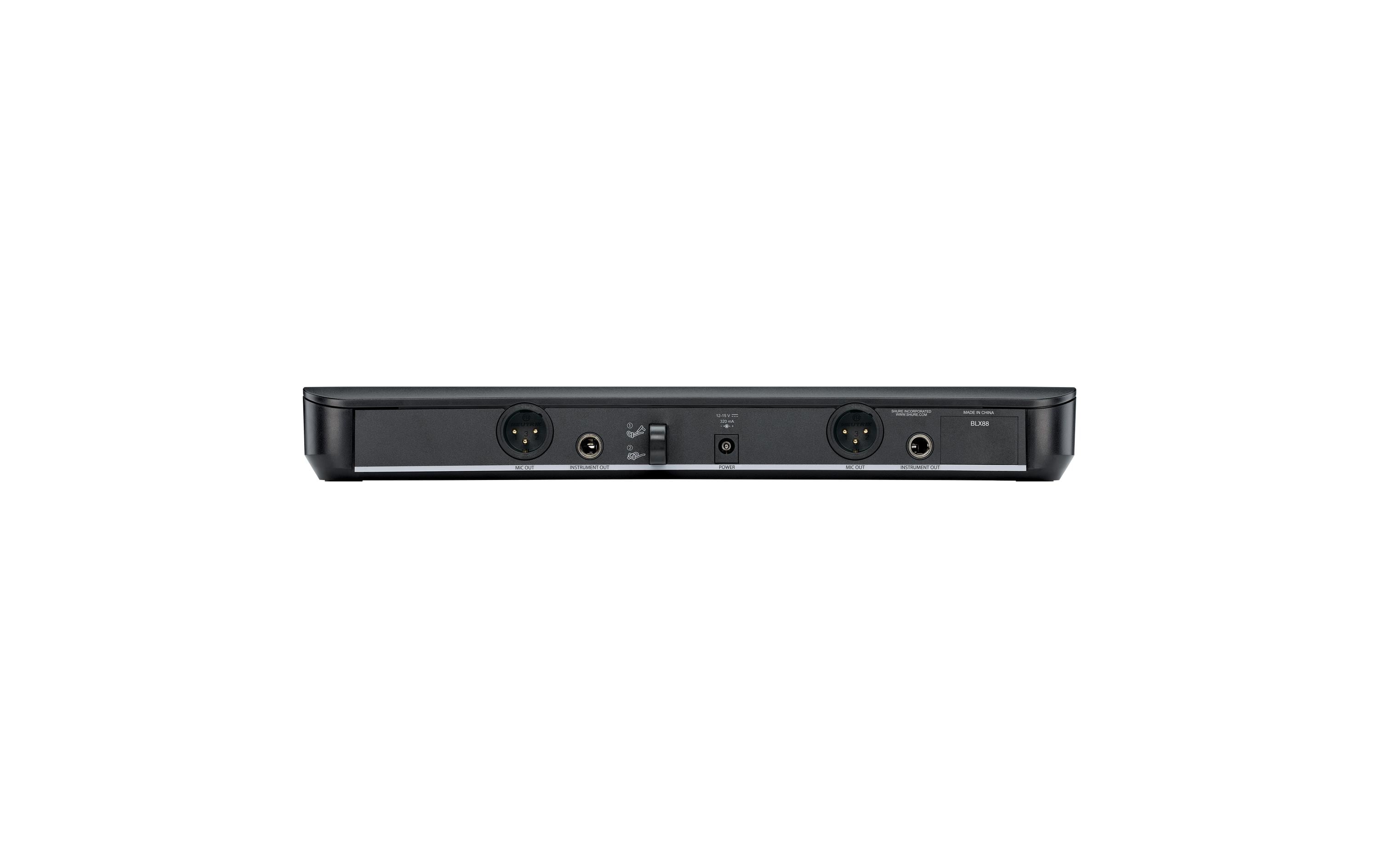 BLX88E-M17<br>BLX88E analoger Doppelempfänger der BLX Funksysteme