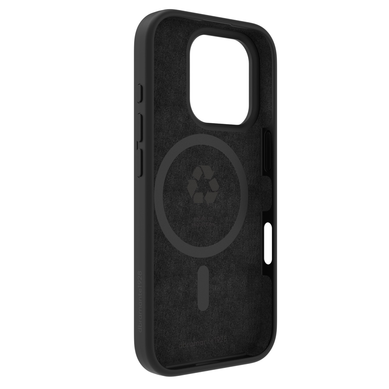 iPhone 16 Pro MagSafe Silikon Case Hülle Monaco Recycled (MO61NIBL6318) - Night Black