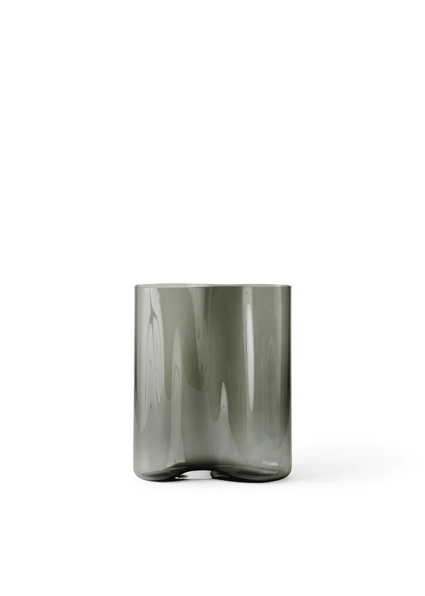 Audo Copenhagen  Aer vase, smoke - 33 cm.