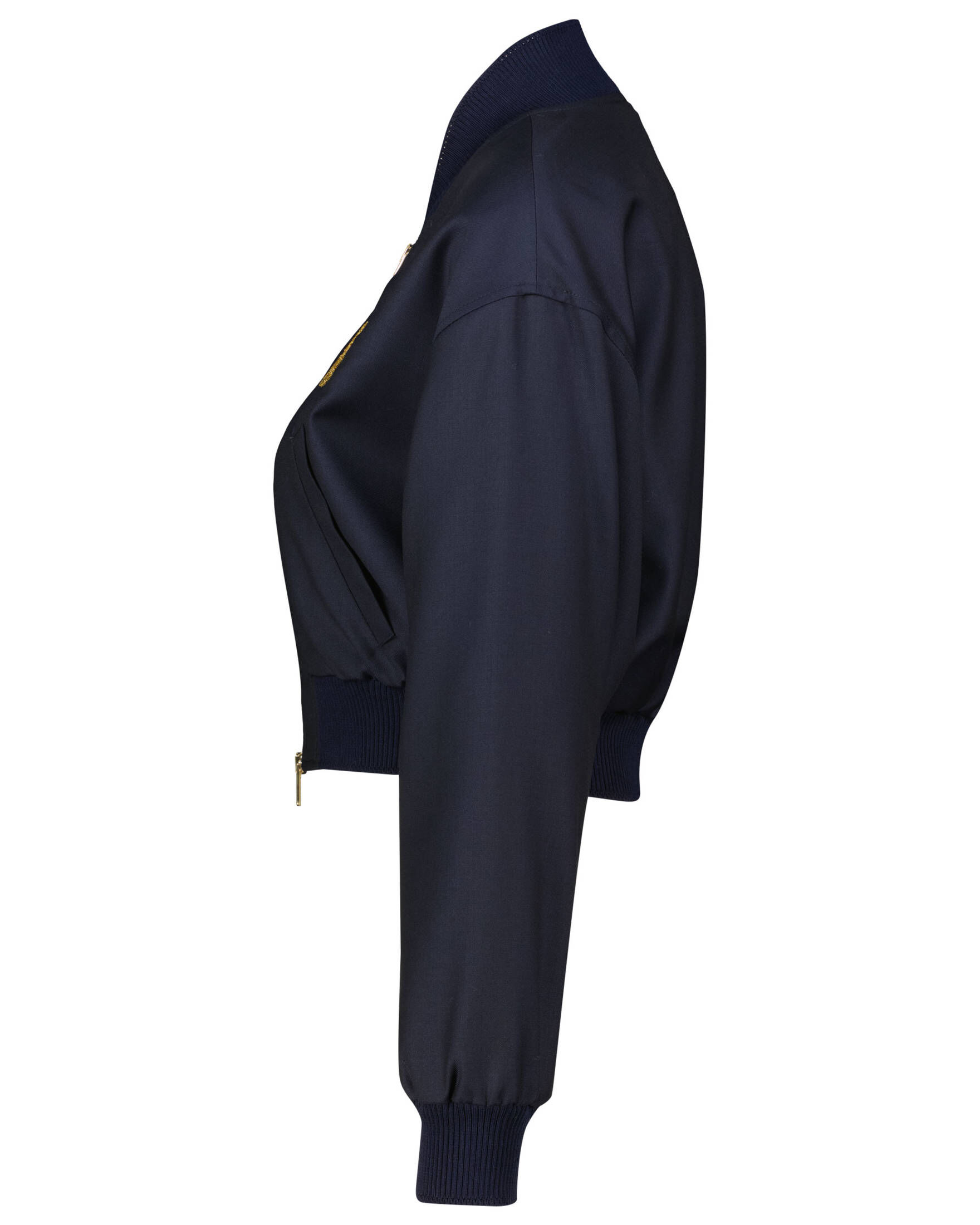 Miu Miu| Damen Blouson aus Schurwolle Cropped Fit