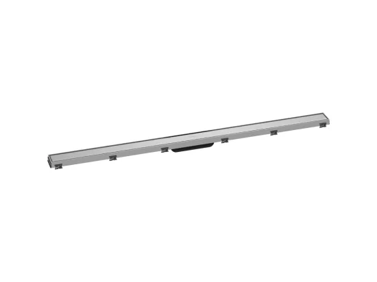 Caniveau de douche 120 cm HANSGROHE RainDrain Match acier inox brossé