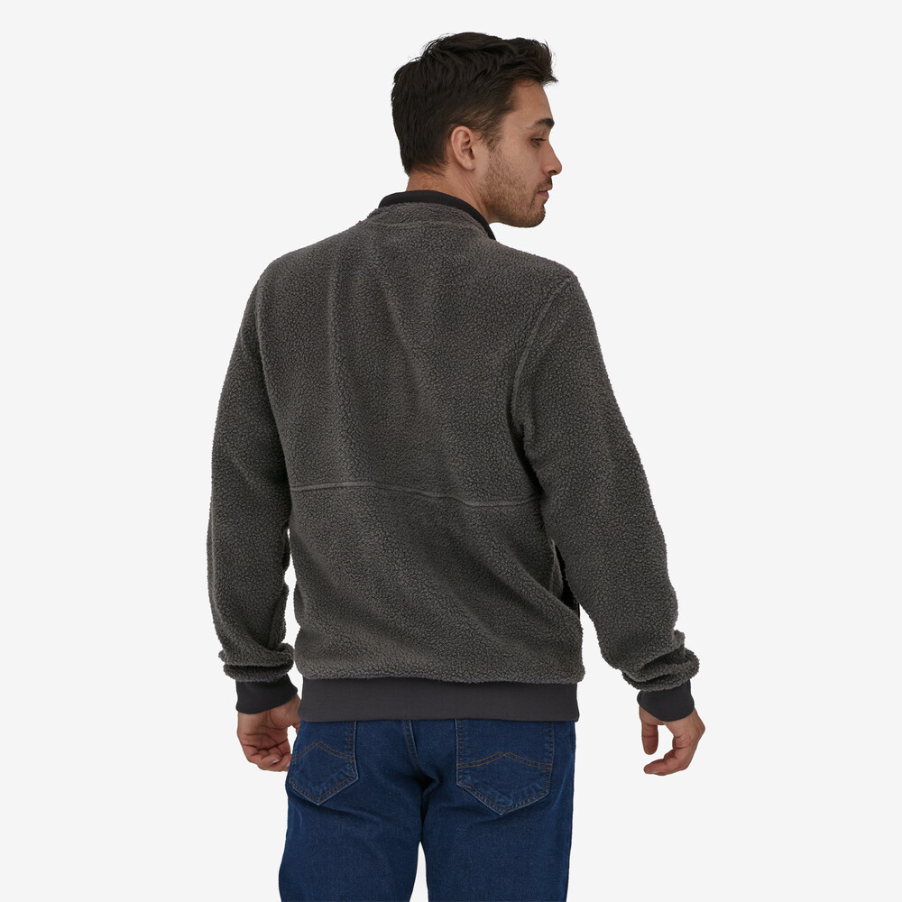Herren-Fleecejacke aus Shearling