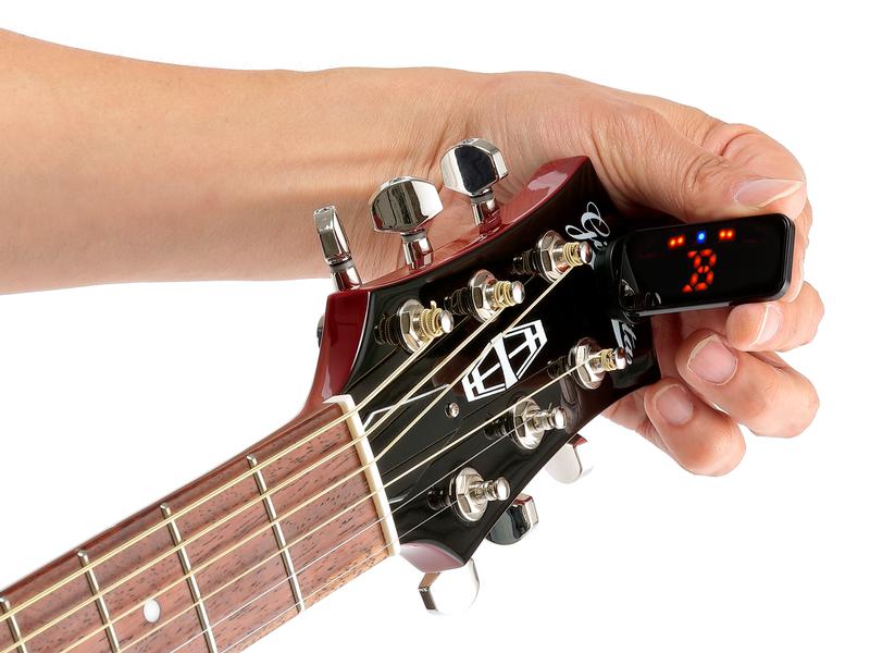 Korg Tuner PC-2  Clip-On Schwarz Clip-On Tuner für grossartige Auftritte