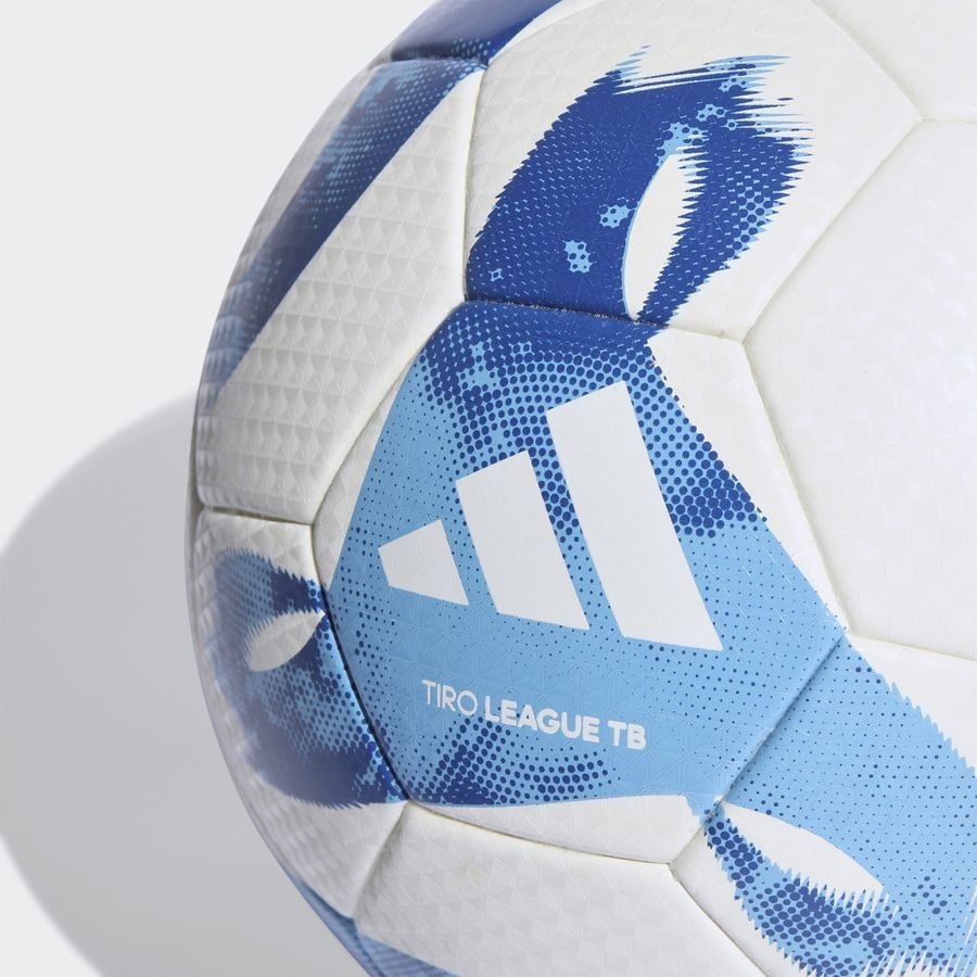 adidas Ballon Tiro League Thermally Bonded - Blanc/Bleu/Bleu
