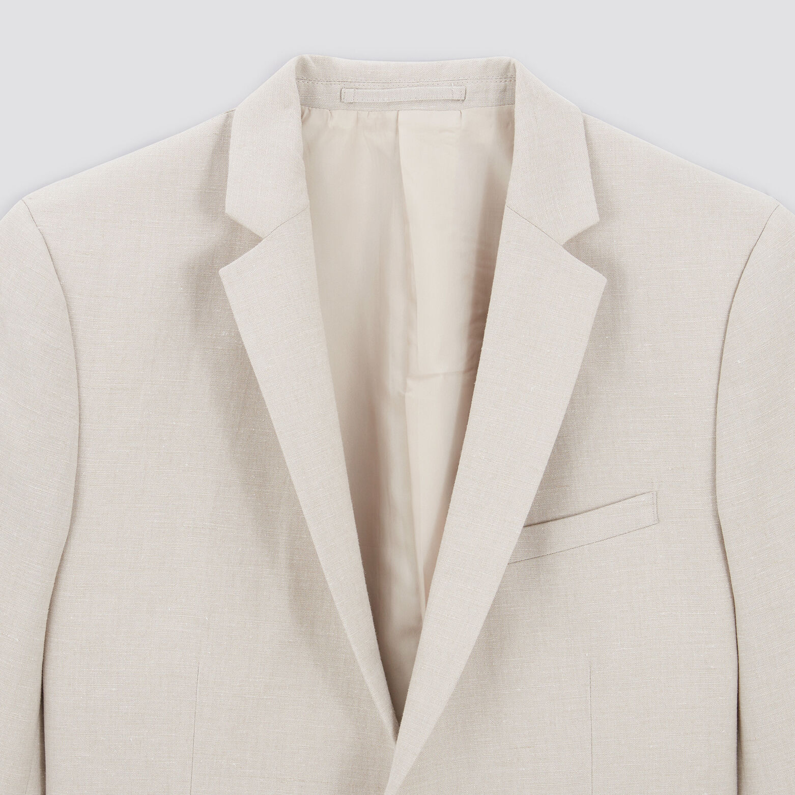 Veste de costume slim Beige