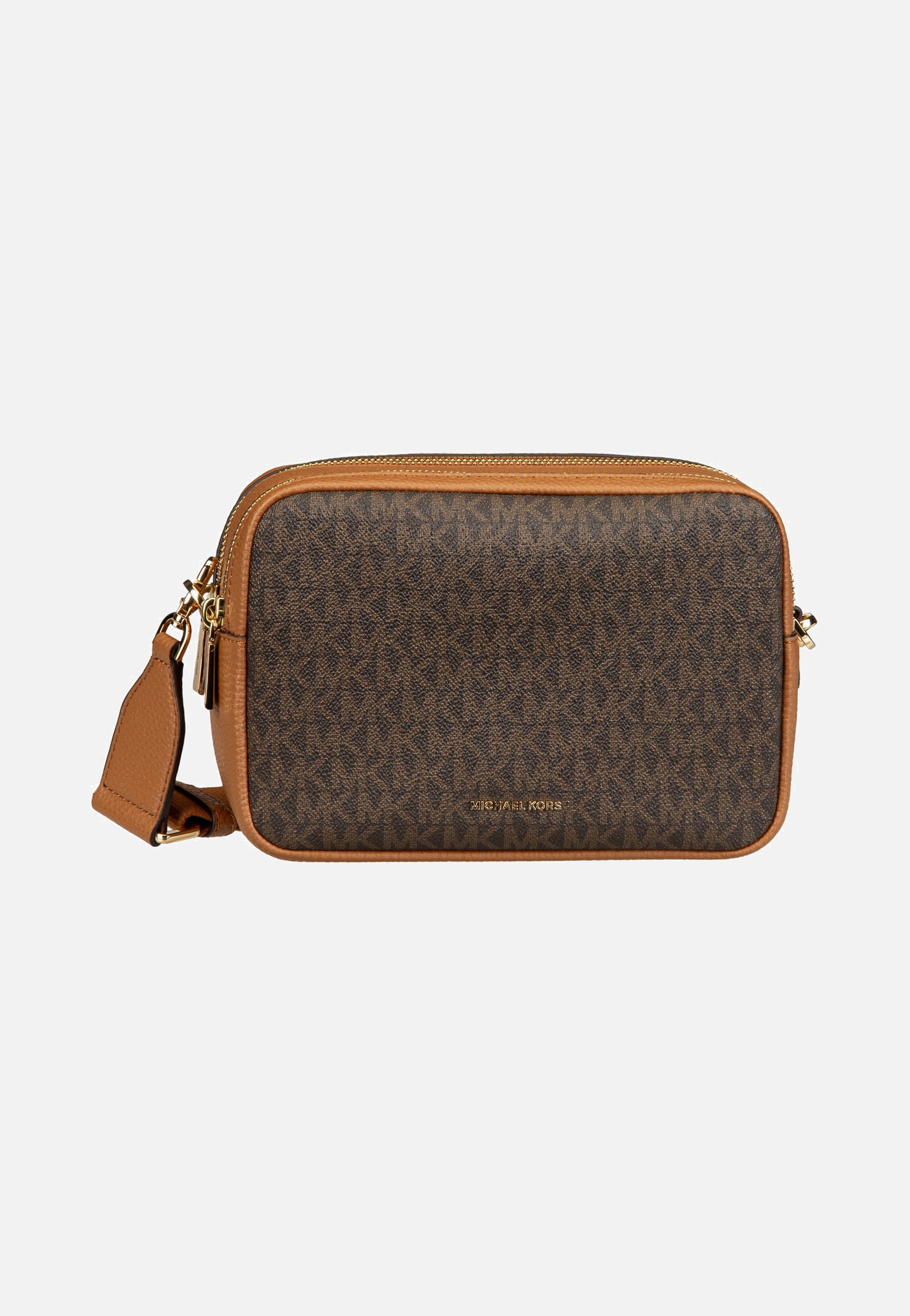 Bryant MD Double Zip Chain Cam Brown/Acorn - Crossbody Bag
