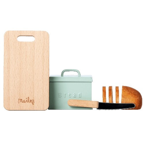 Maileg poppenhuis broodplank en brooddoos - 4 cm