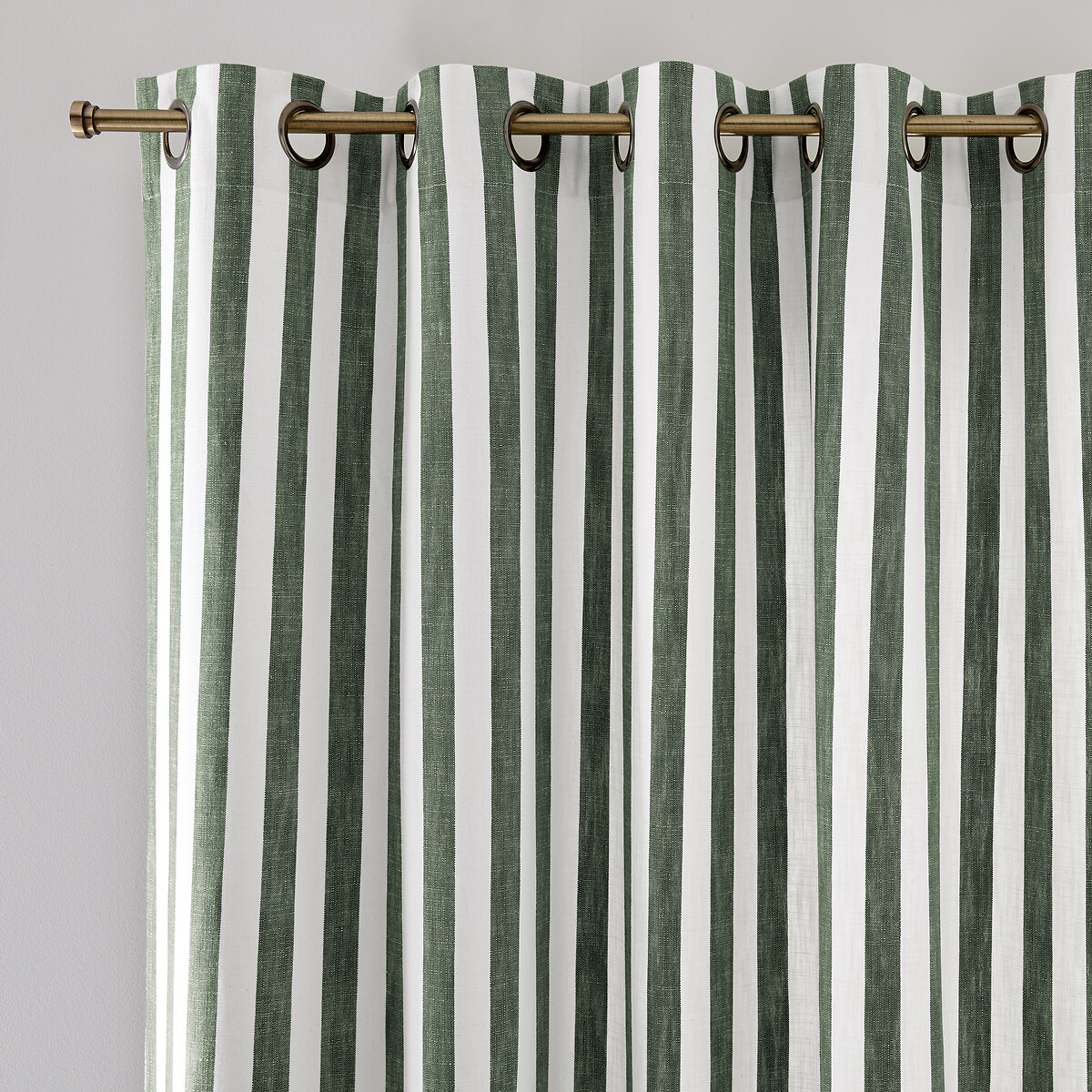LA REDOUTE INTERIEURS<br>Cortina de algodão com ilhós Ramla