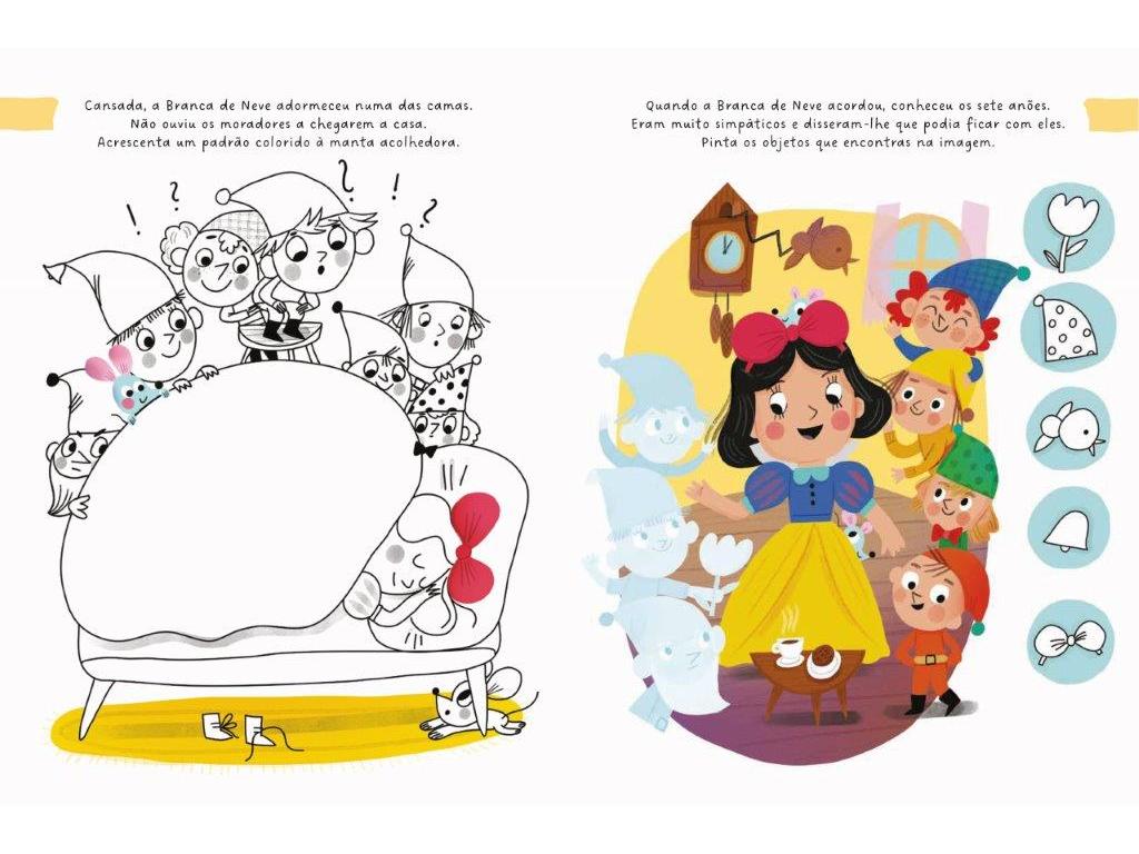 LIVRO CONTOS DE FADAS - TATTOO - BRANCA DE NEVE