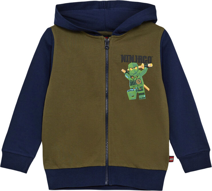 LEGO kidswear-LEGO børnetøj LWSCOUT 607 - SWEATSHIRT Dark khaki