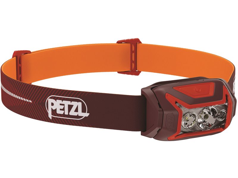 Petzl Stirnlampe Actik Core Rot, 625 lm Einfach zu bedienende kompakte Stirnlampe