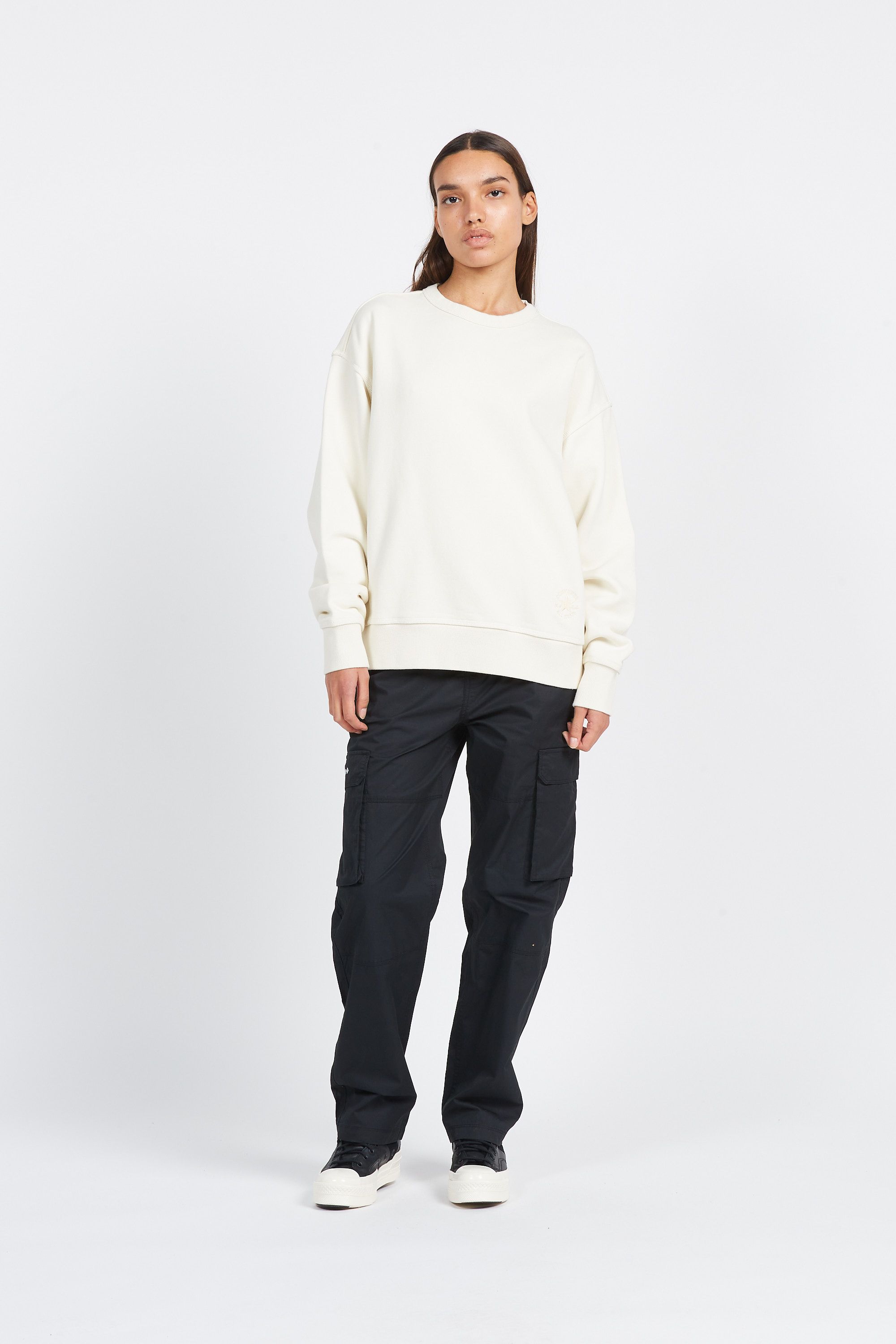 CONVERSE Sweatshirt GO-TO GOLD Beige