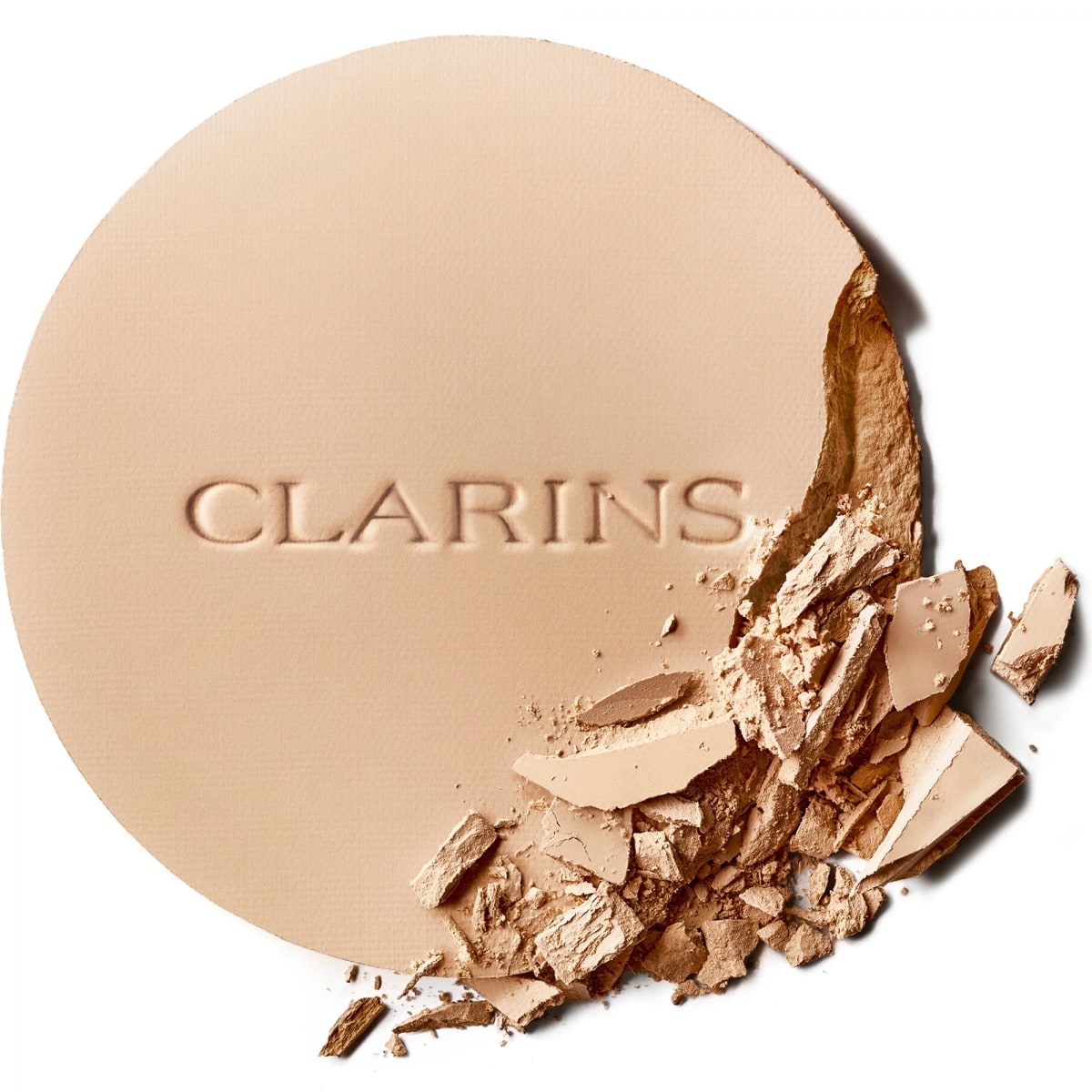 CLARINS Ever Matte Compact Powder Poudre Compacte Matifiante Infusée Au Lait De Pêcher