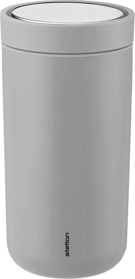 Stelton To Go Click termokop 0,2 l, soft light grey Soft light grey