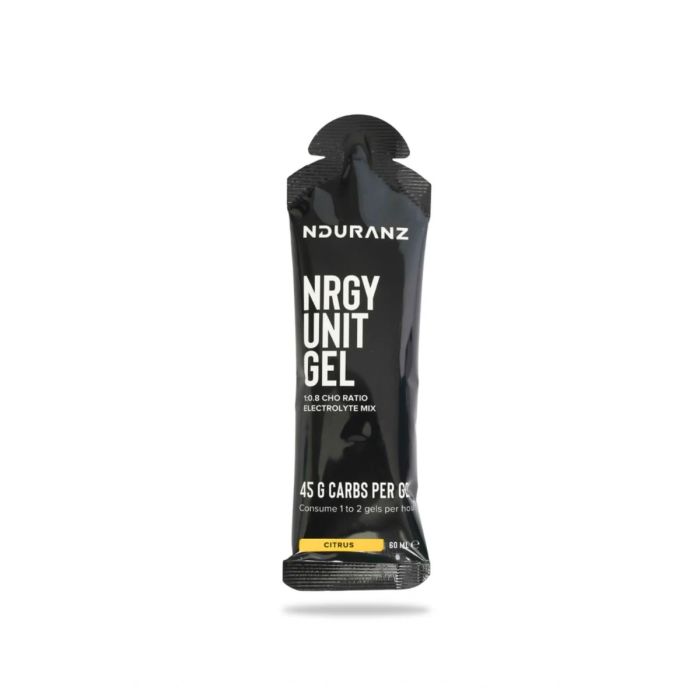 Nduranz Unisex Energi-gels Nrgy Unit Gel - Box 16 Hvid