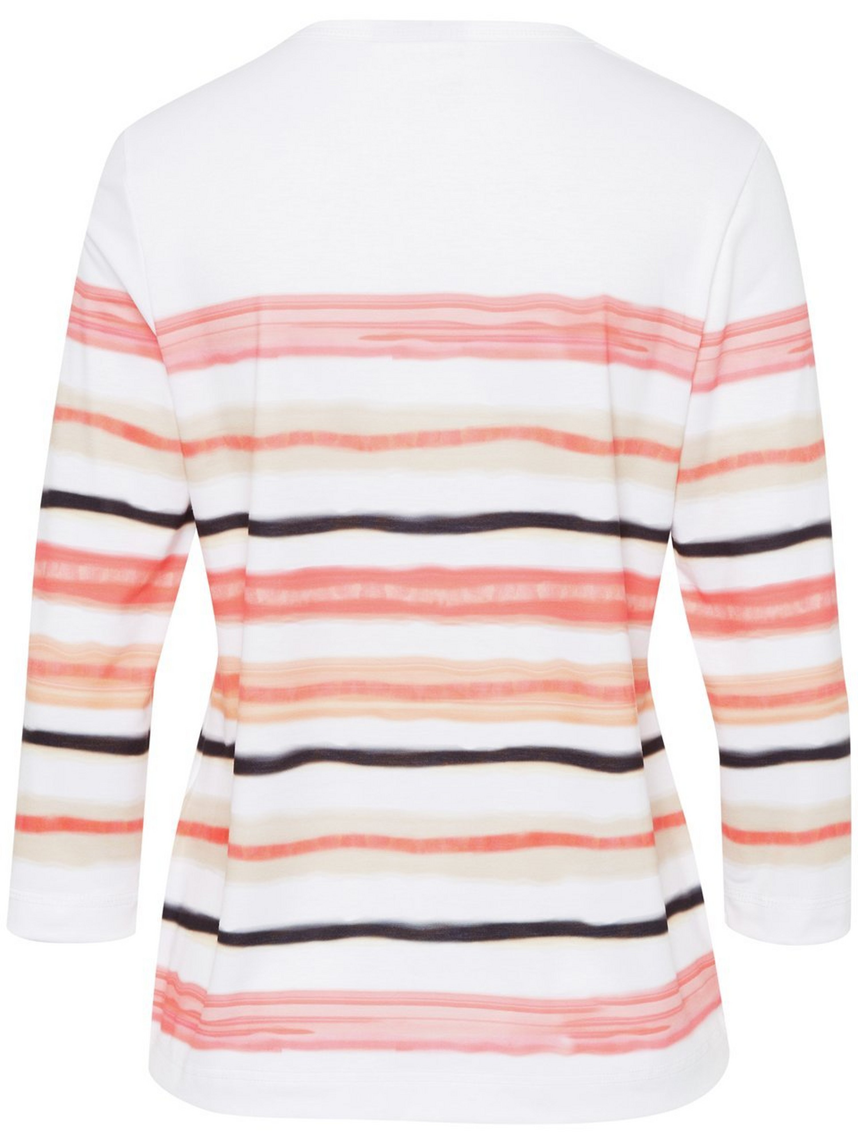 V-Shirt mit 3/4-Arm
