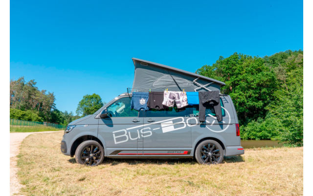 BusBoxx Wäscheleine für Kederschiene VW T5 / T6 / T6.1