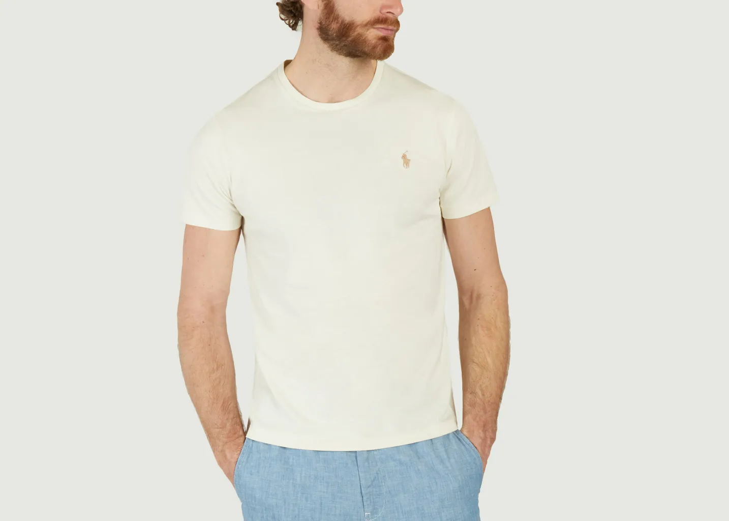 T-shirt siglé custom slim fit Polo Ralph Lauren