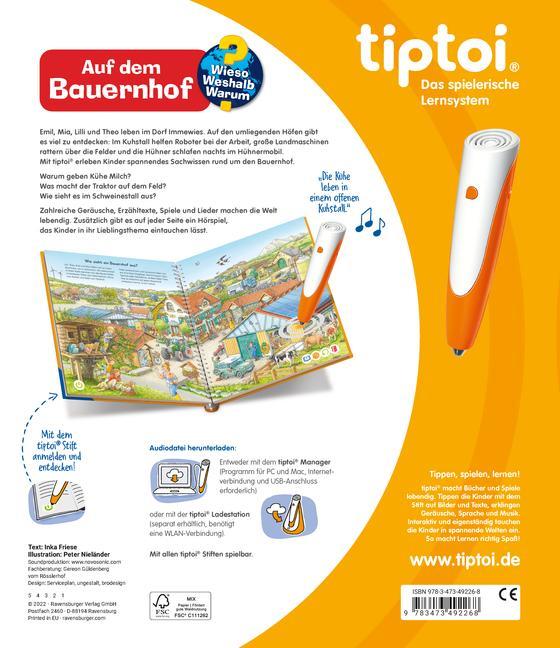 Auf dem Bauernhof / Wieso? Weshalb? Warum? tiptoi® Bd.23