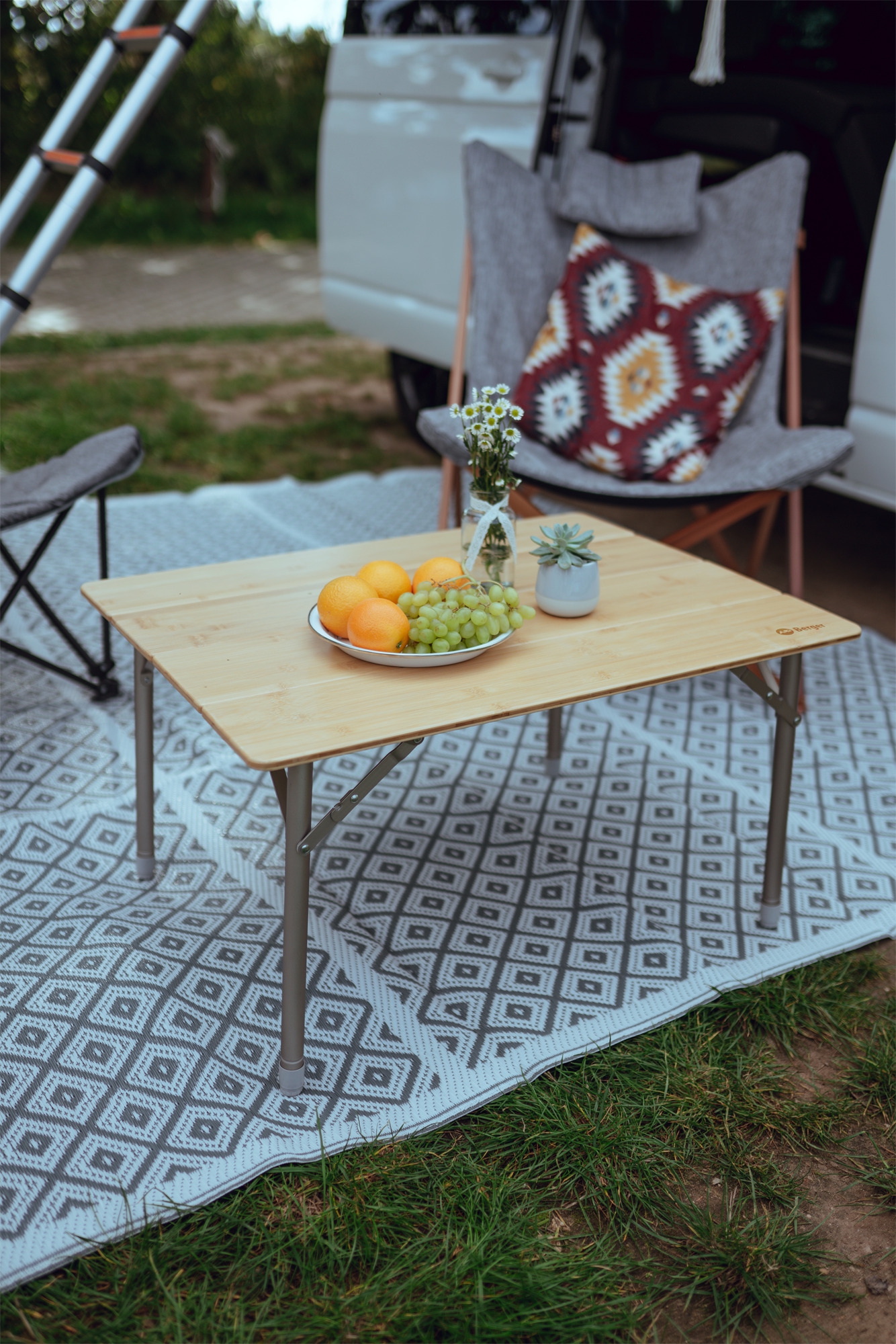 Berger Carry Falttisch 80 x 60 cm