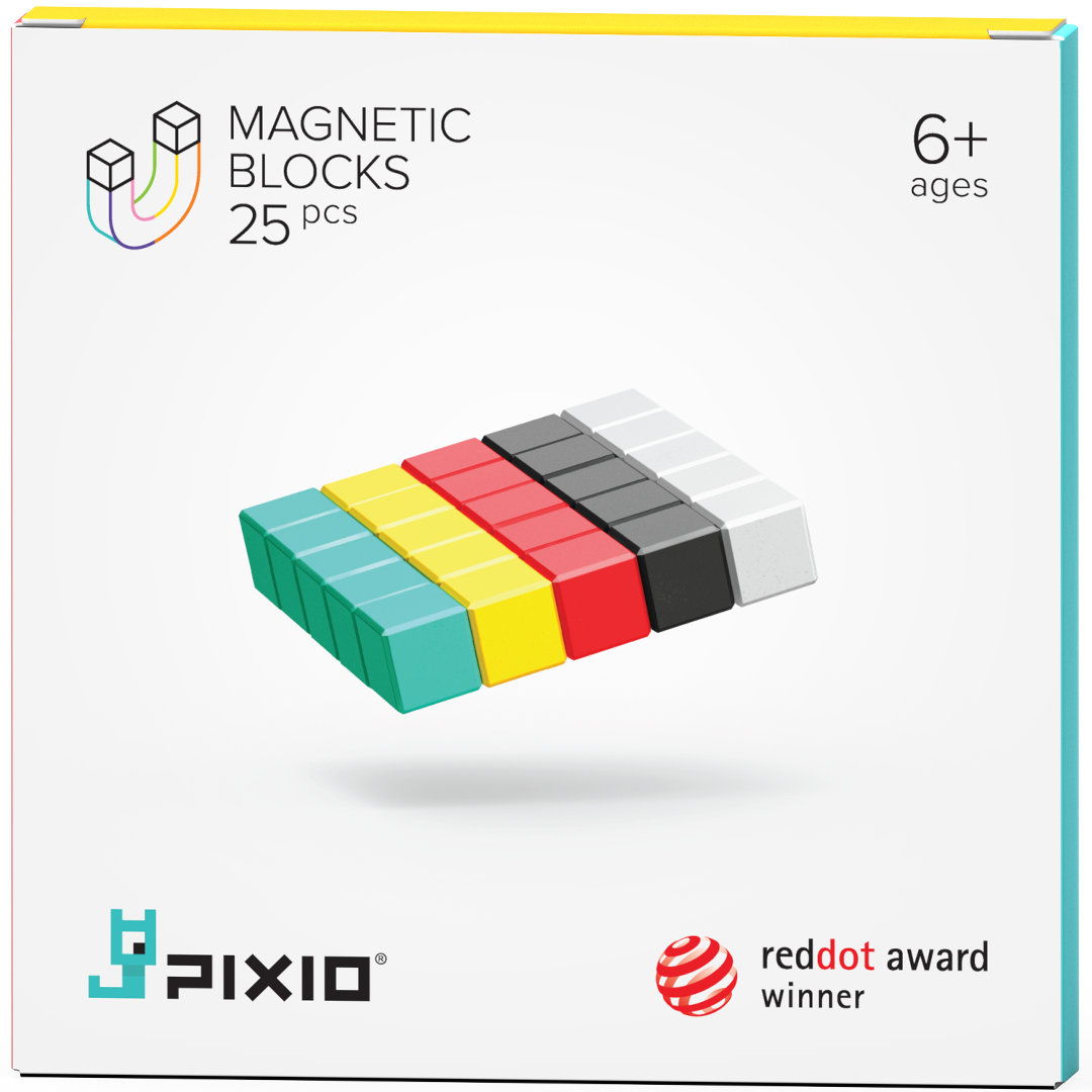 Pixio magnetische blokjes – 25st