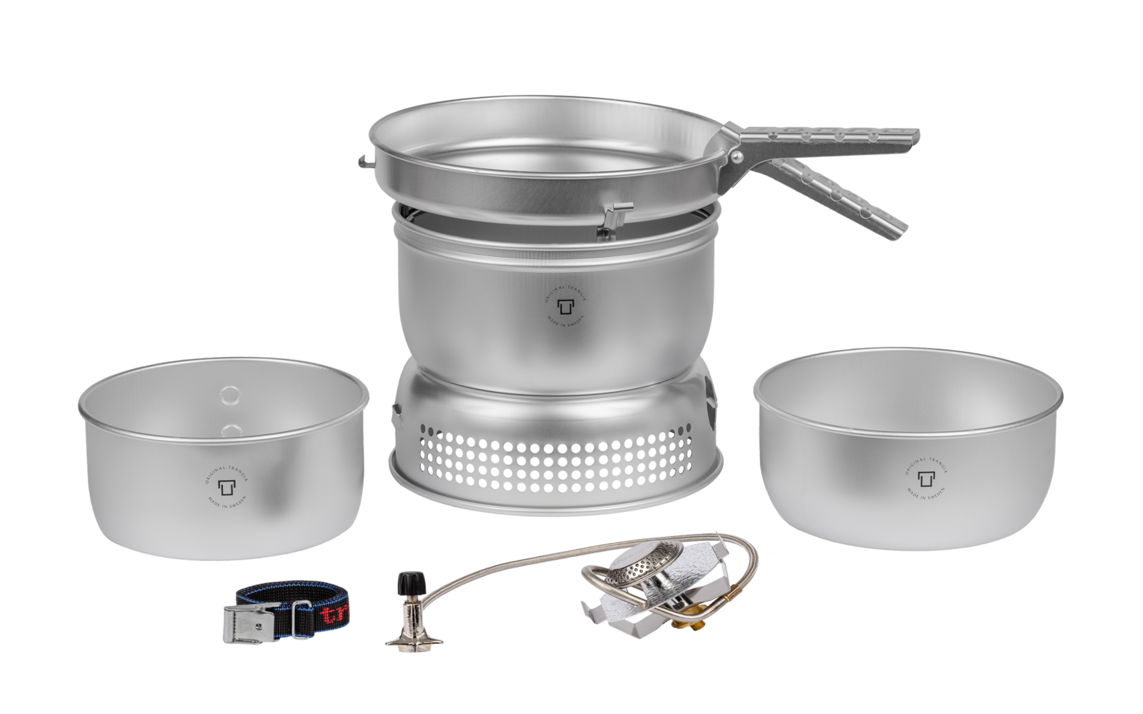 Trangia Trangiakök  25 - 9 UL Campingkochset 3- teilig mit Gasbrenner Set 1