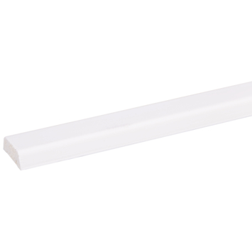 Koplat grenen schuin gegrond 12x34 mm, lengte 270 cm