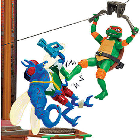 Turtles Mayhem legesæt Sewer Lair DLX