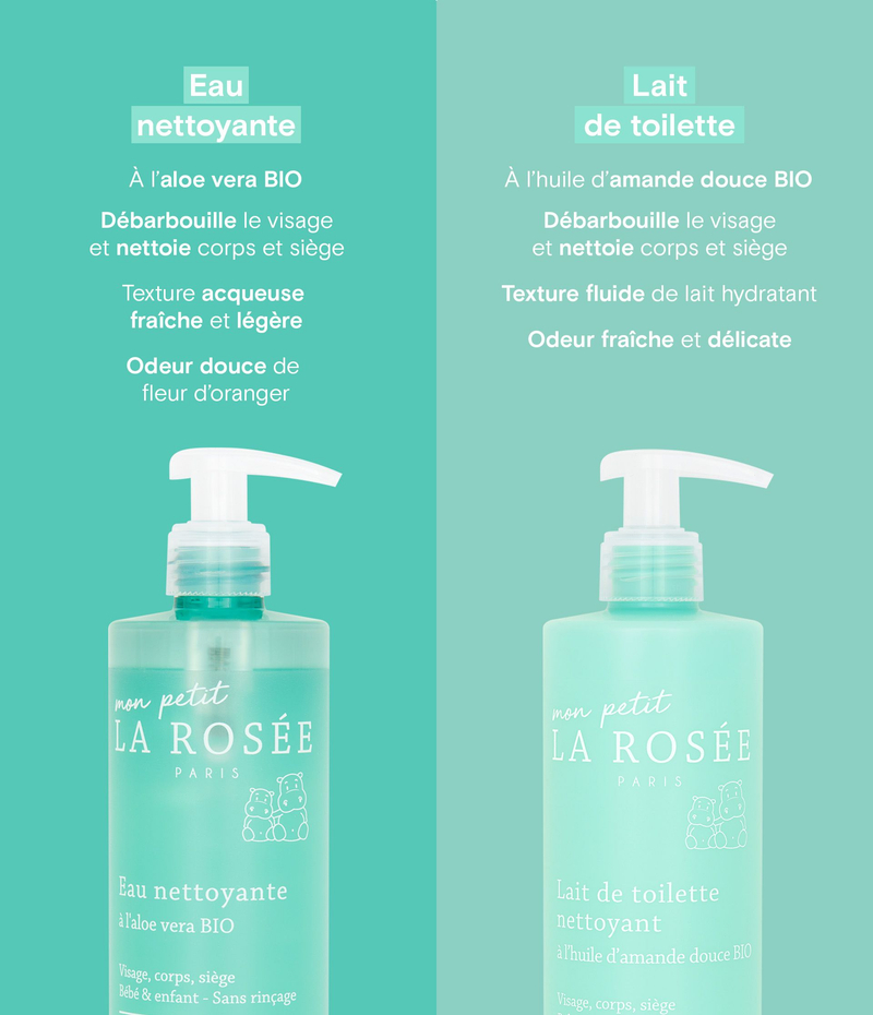 Eau nettoyante bébé
