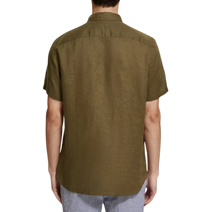 Scotch & Soda Linen Overhemd Heren