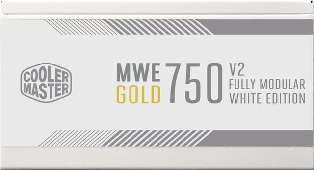 Cooler Master MWE Gold V2 ATX 3.1 White 750W strømforsyning