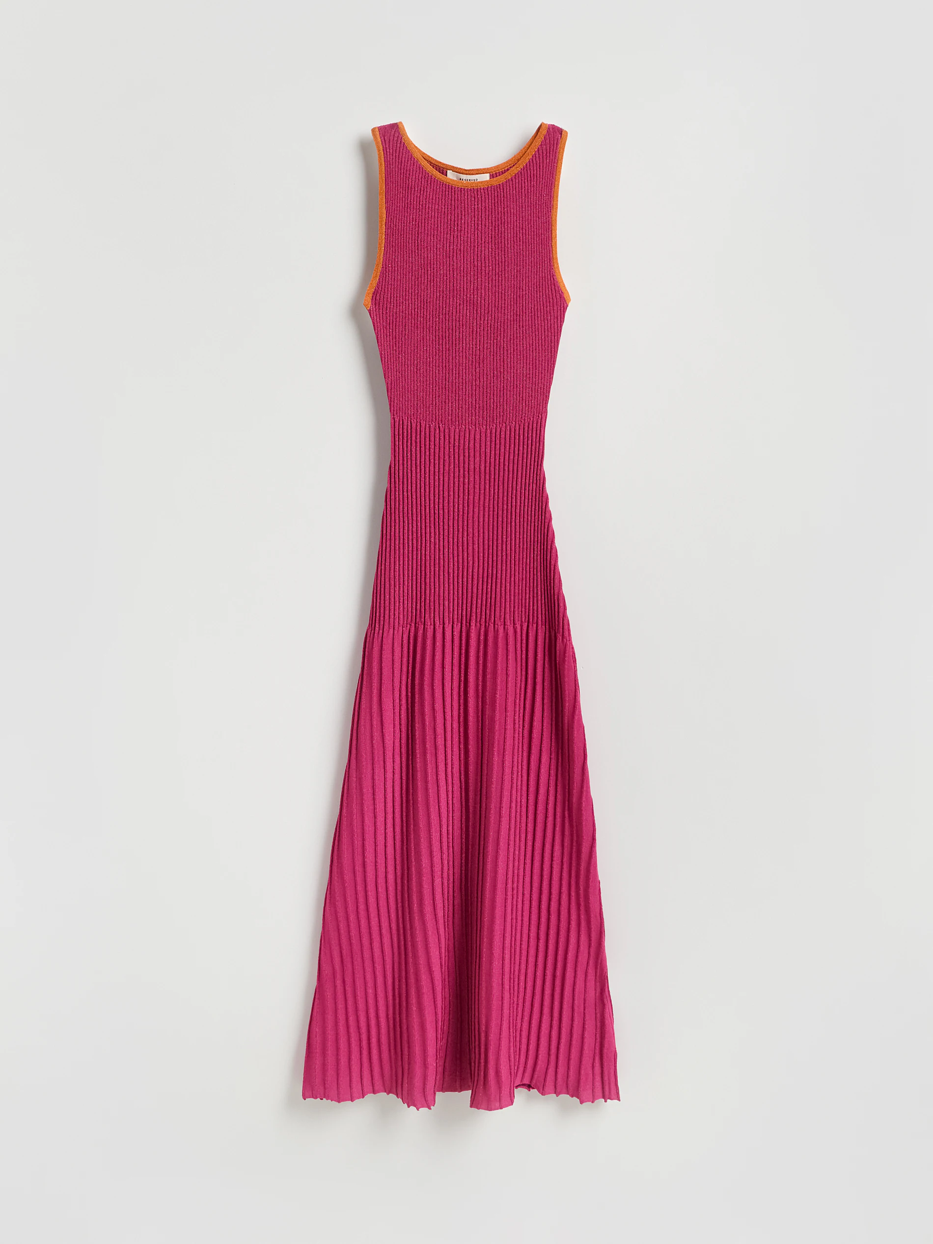 Kleid mit Metallicgarn