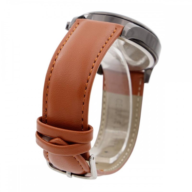 Montre Homme GIORGIO bracelet Cuir Marron