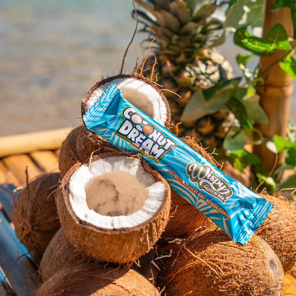 Wispy Protein Bar Coconut Dream - 55 g.