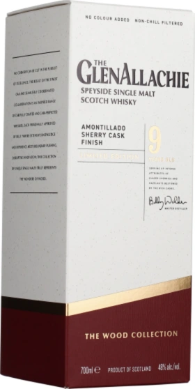 GLENALLACHIE 9 YEARS 2014 AMONTILLADO SHERRY CASK 70CL