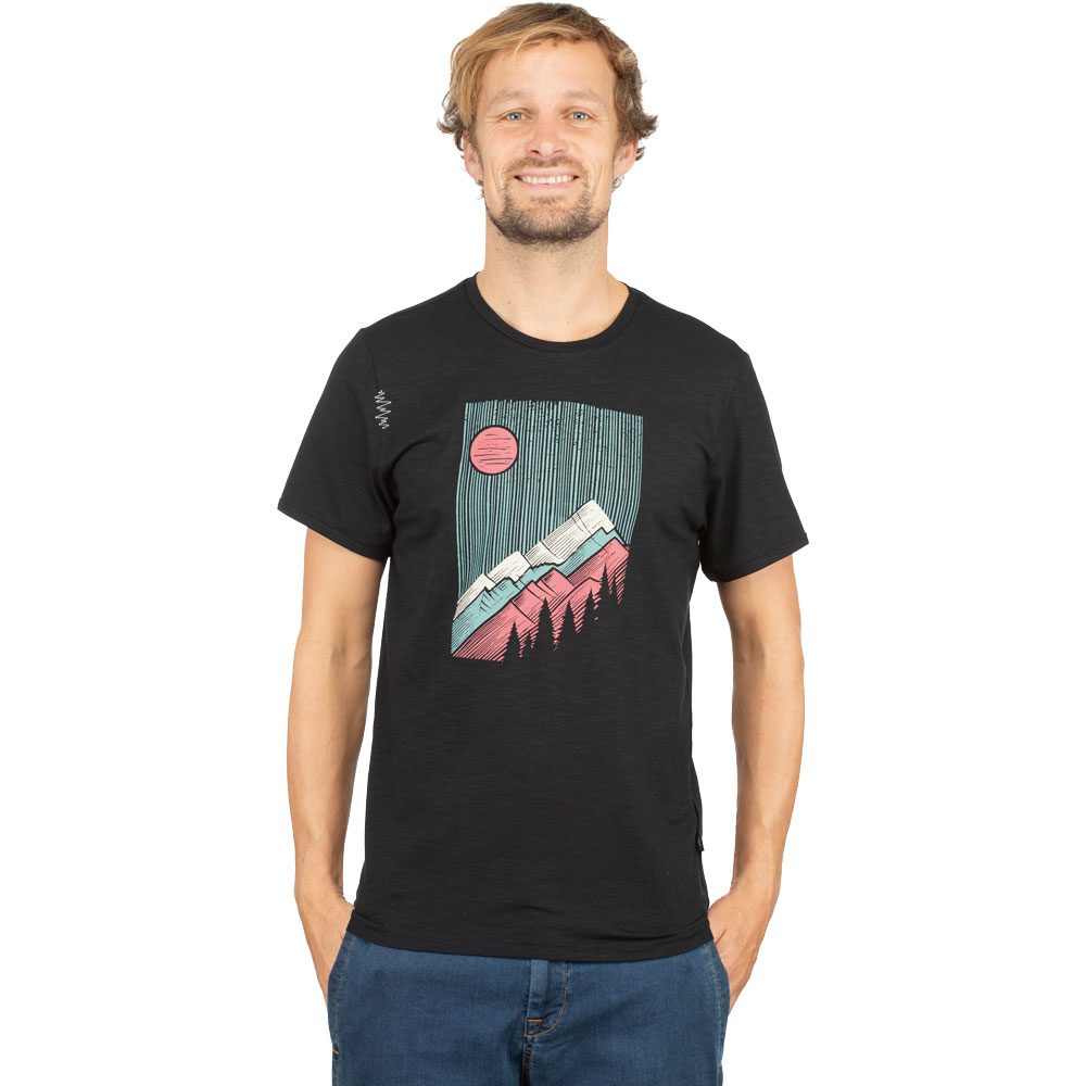 Chillaz Sunny Mountains T-Shirt Herren schwarz
