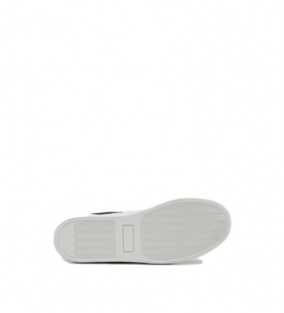 Tênis Pepe Jeans Joe Cup Split em couro azul marinho